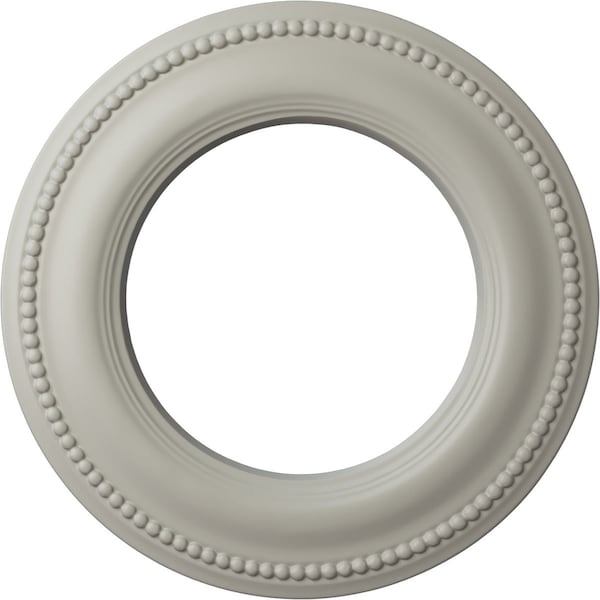 Ekena Millwork Bradford Classic Ceiling Medallion (Canopies up to 8 5/8"), 13"OD x 7 1/2"ID x 3/4"P, Pot of Cream CM13BRPCF - main